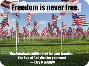 Freedom-is-never-free